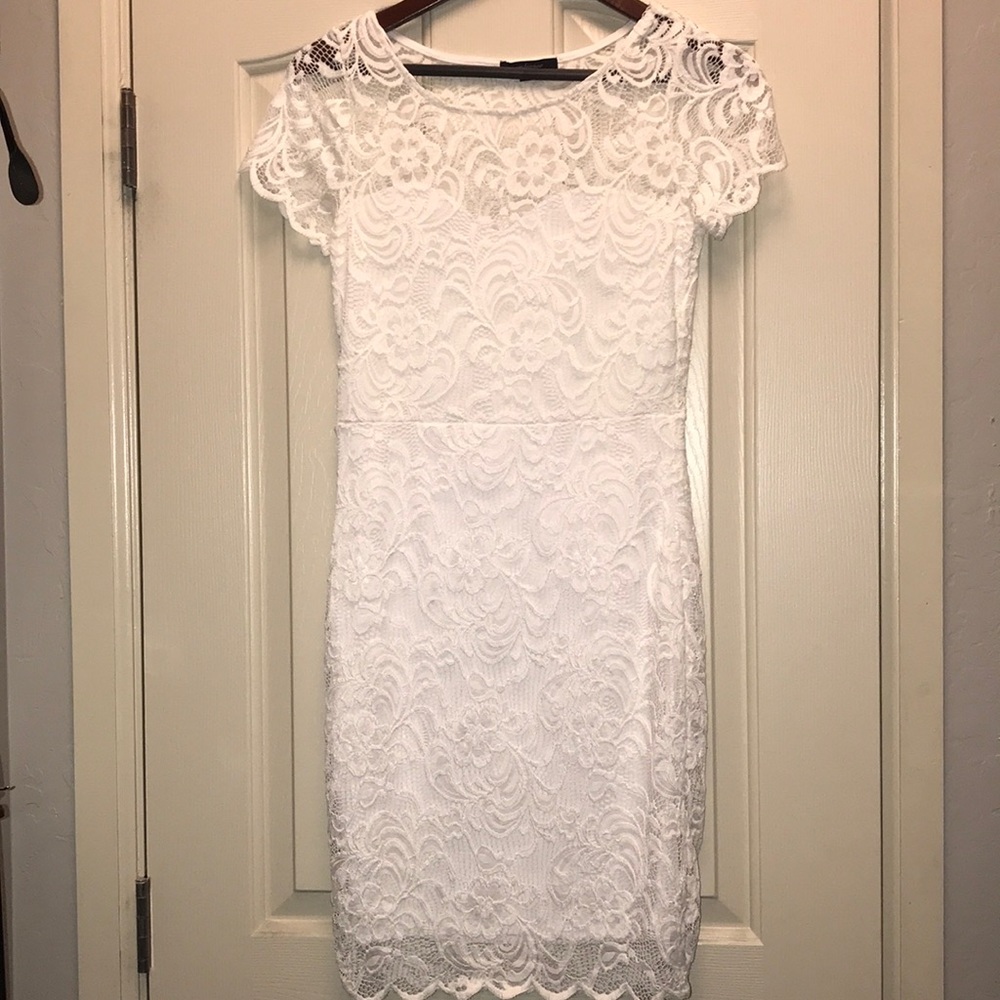 White Lace Dress